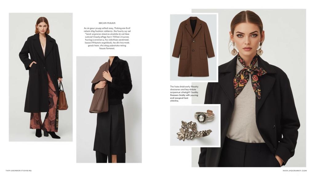 modern chic fashion style elegant women outfit