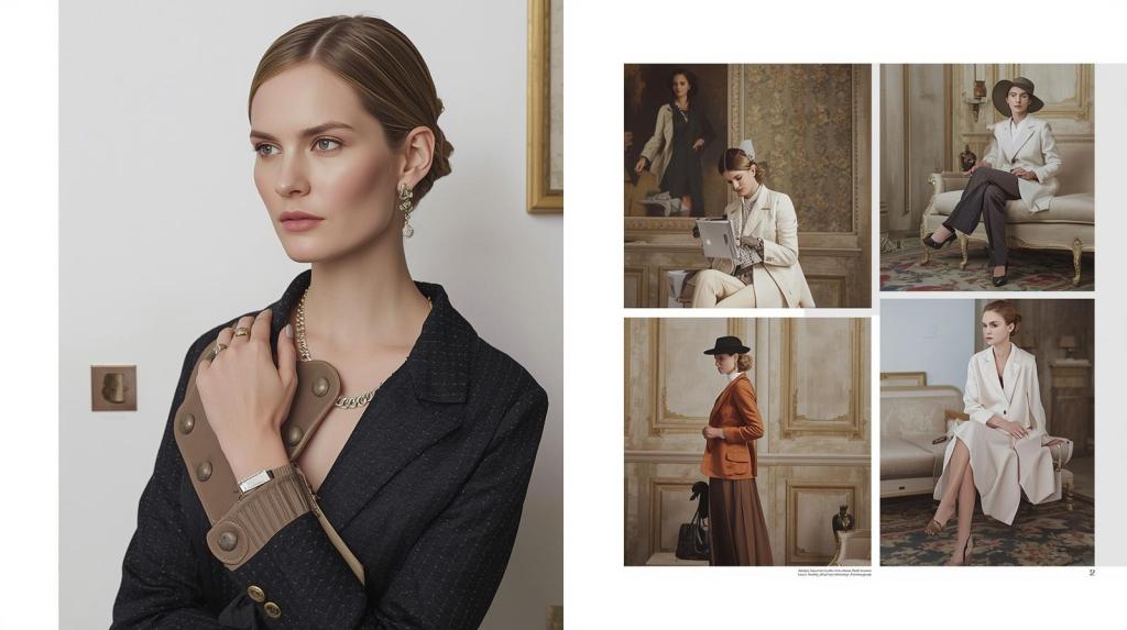 classic fashion style outfit for women